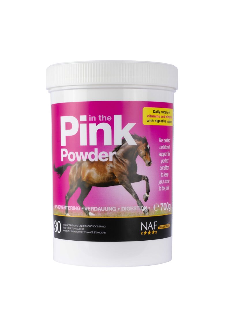 NAF Pink Powder papildbarība zirgiem