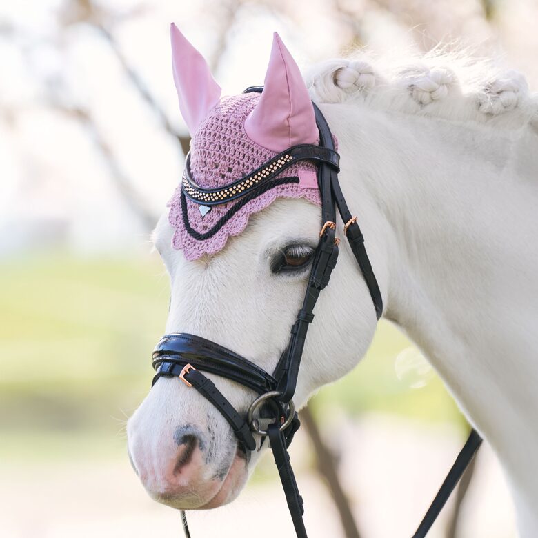 Mušu cepure Rebel - rozā