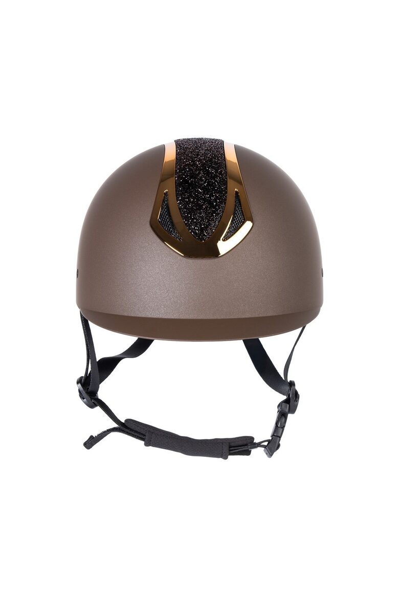 Jāšanas ķivere Pro F2 Matt Crystal brūna