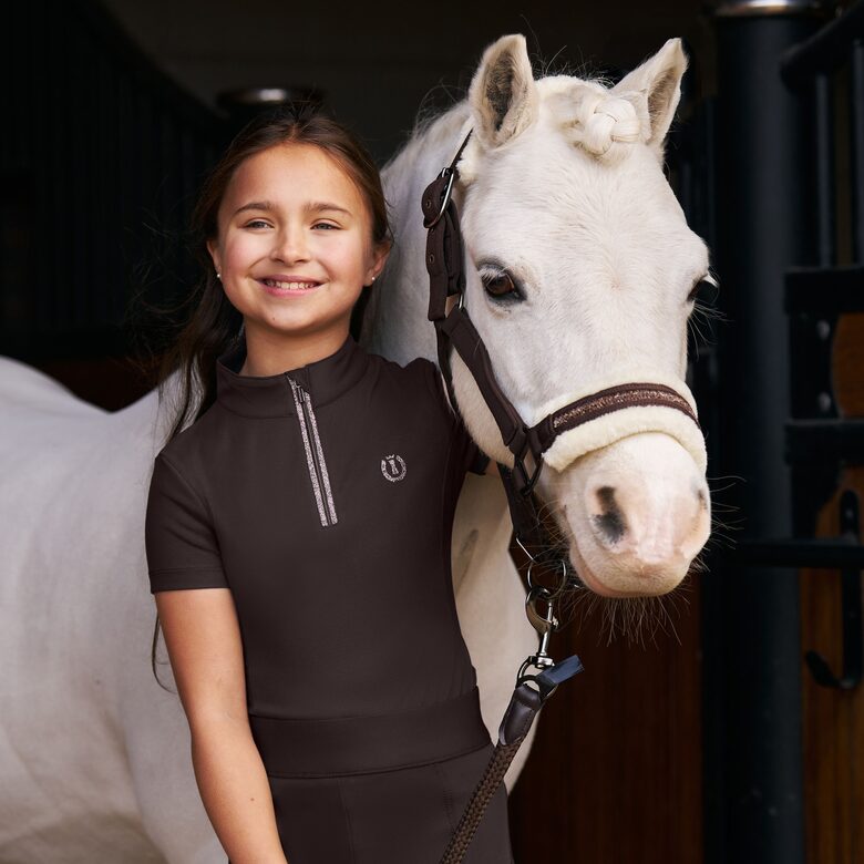 Jāšanas tops Arly brūns