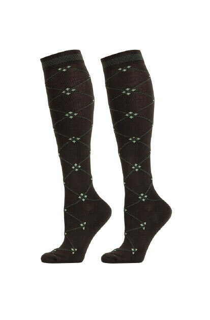 Jātnieku garās zeķes Oakley brūnas