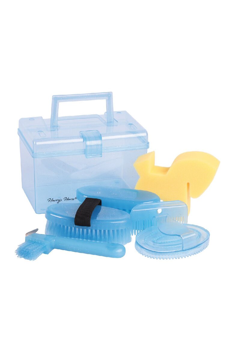 Mazā kopšanas kaste ar piederumiem zila