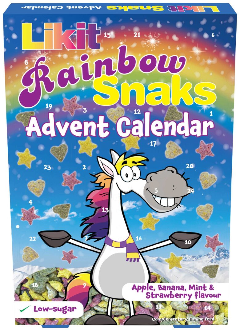 Likit zirgu kārumu adventes kalendārs