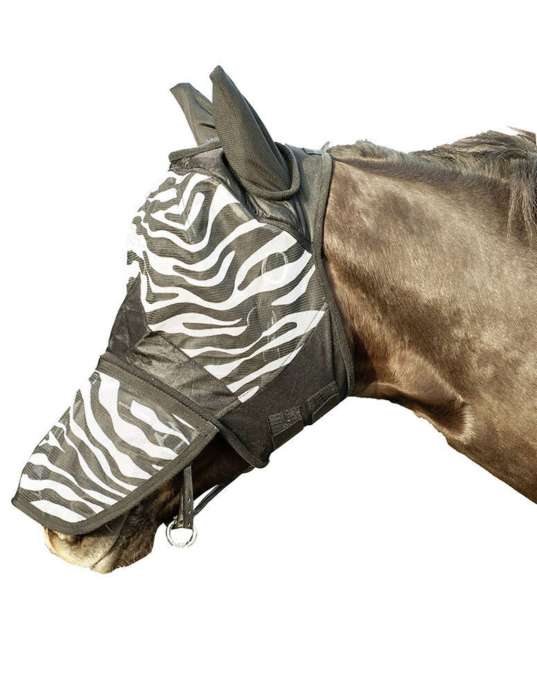 Ponija  mušu maska Zebra