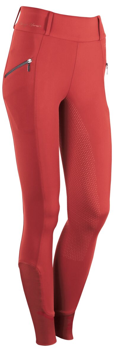 Sieviešu jāšanas bikses Equitights Classy Dani sarkanas