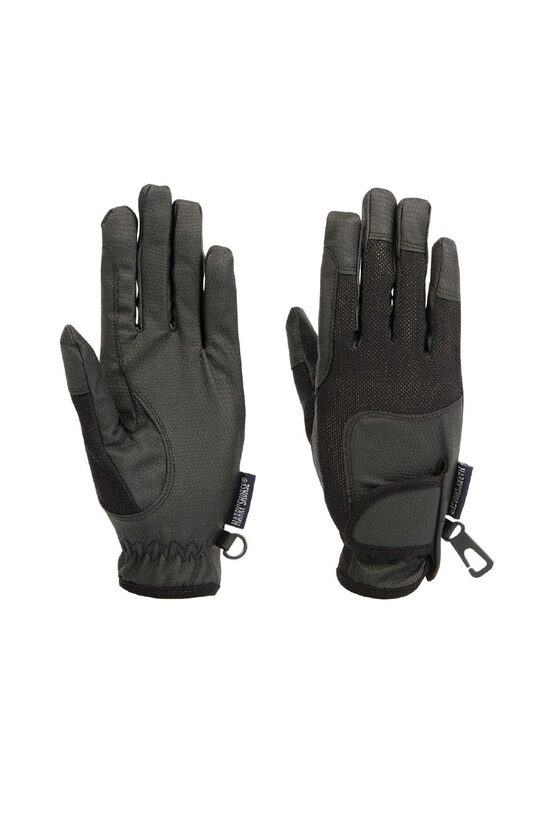 Cimdi jātniekam Top Grip - melni