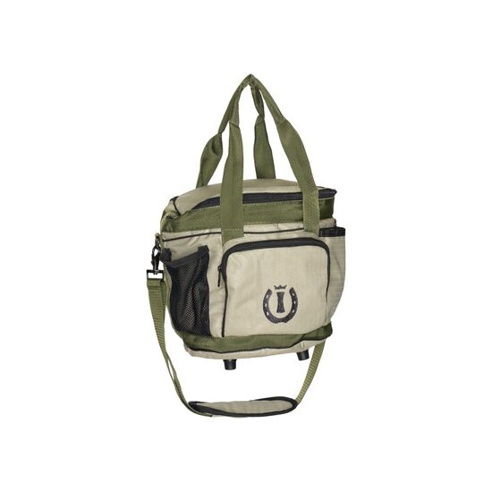 Zirgu kopšanas piederumu soma Basic Light Olive