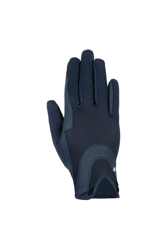 Jāšanas cimdi Grip Mesh zili