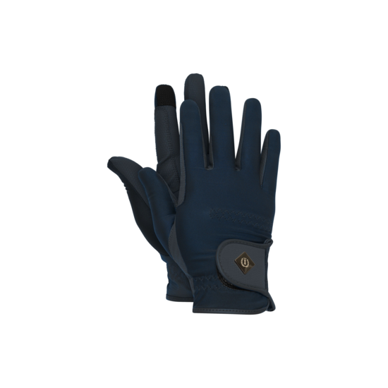 Jāšanas cimdi Elegance flex zili