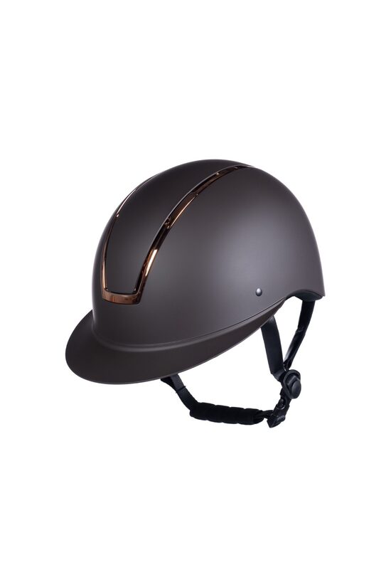 Jāšanas ķivere Lady Shield brūna