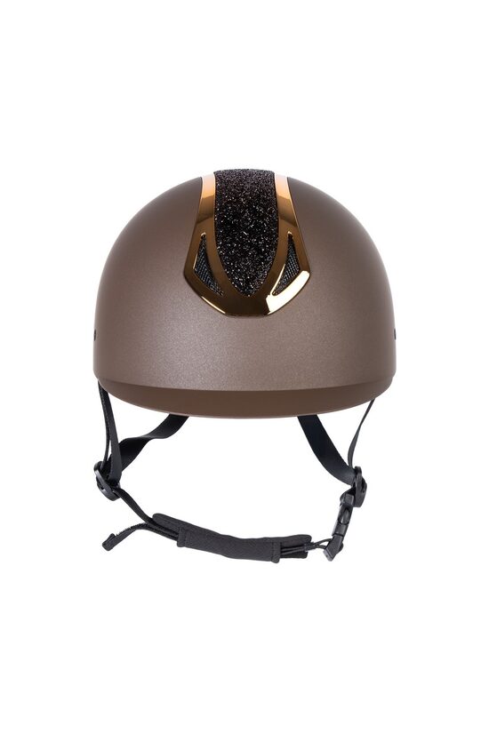 Jāšanas ķivere Pro F2 Matt Crystal brūna