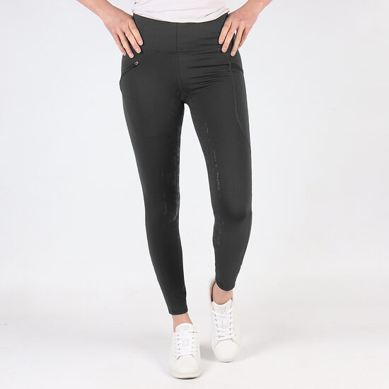 Sieviešu ziemas jāšanas legingi Dietse pelēki