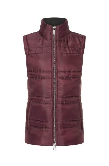 Jāšanas veste bērniem Bonnie bordo