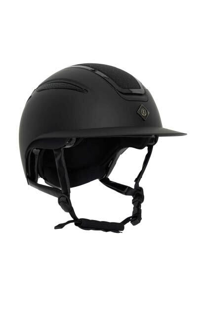 Jāšanas ķivere Olania Deluxe Big Visor melna