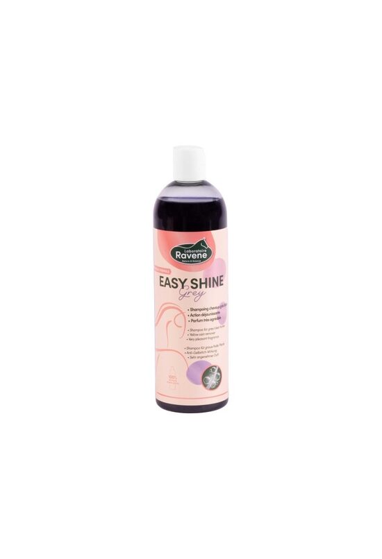 Šampūns gaišiem zirgiem Easy Shine Grey Ravene